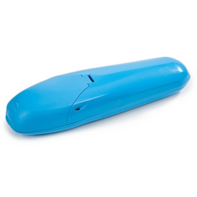 Футляр пластиковый для зубной щетки 221*64*44 мм голубая лагуна Travel Berossi