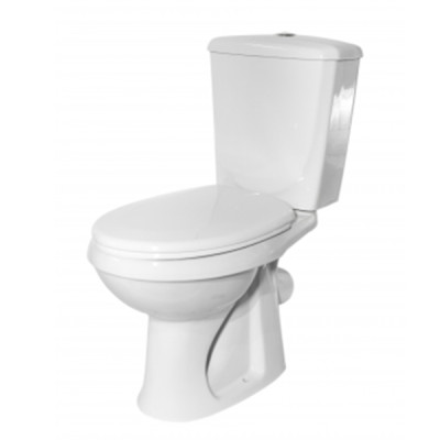 Унитаз-компакт Элисса Оптима белый Стандарт Антивсплеск