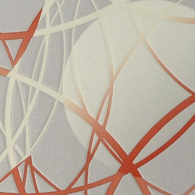 Обои бумажные виниловые Круги 93515 0,53*10