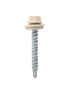 Саморез кровельный 4,8*35 слоновая кость RAL 1014