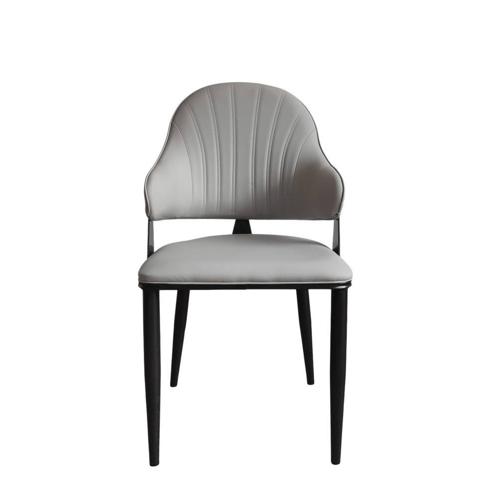 Стул металлический Baizheng 90×49×46 см, искусственная кожа, песочный, до 150 кг
