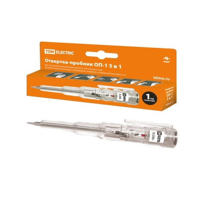 Отвертка-пробник ОП-1 TDM