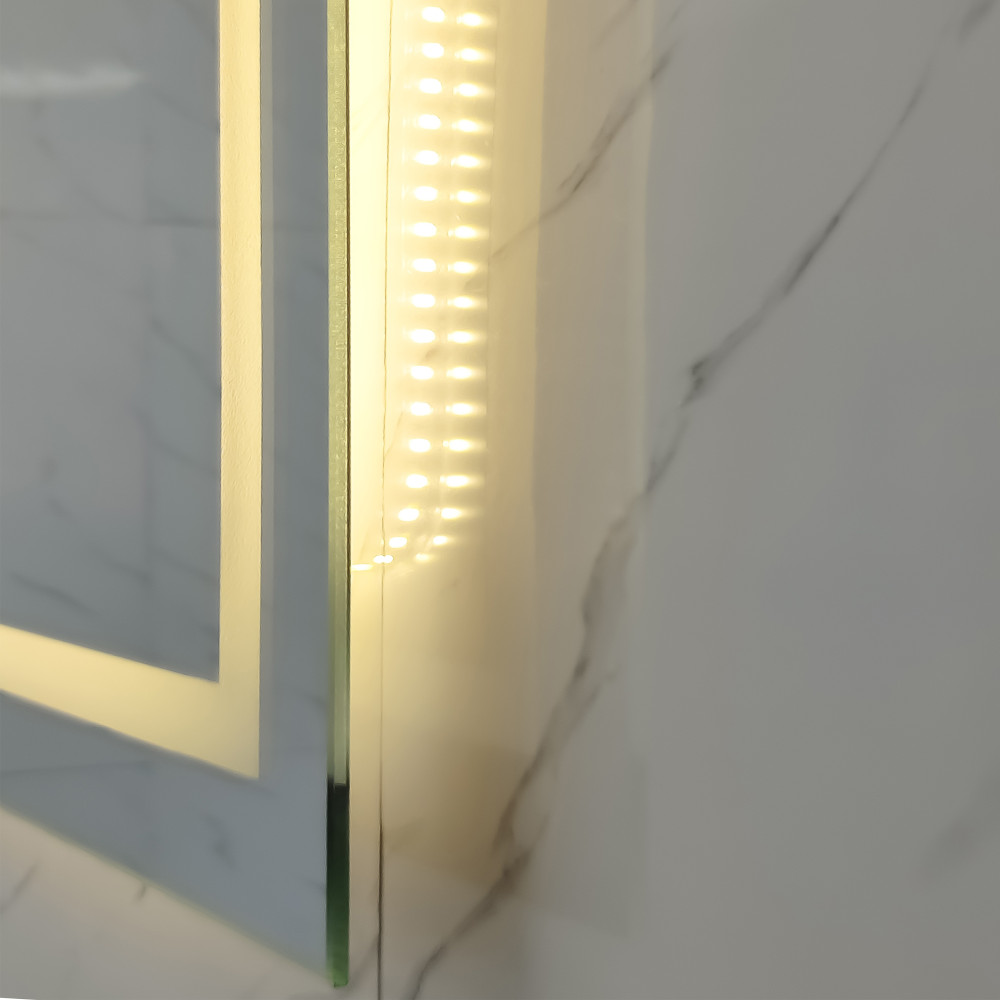 Зеркало для ванной 40*140 см LED подсветка антизапотевание прямоугольное KN-839A140/40 KNOIS