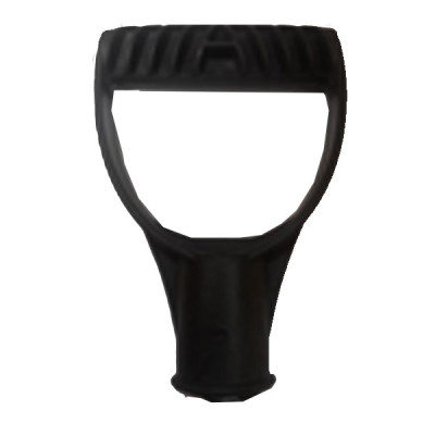 Ручка для лопаты d40 черная пластиковая