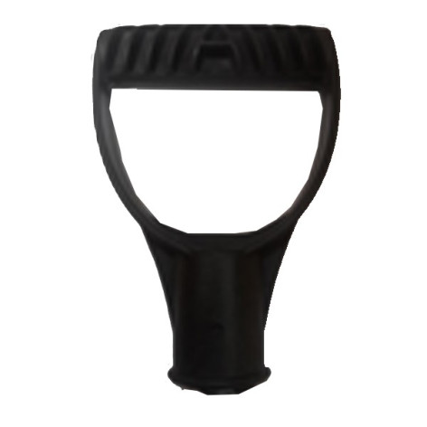 Ручка для лопаты d40 черная пластиковая