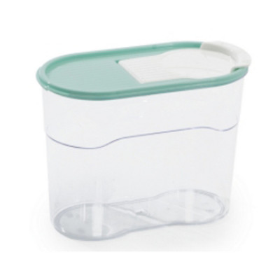 Емкость пластиковая для сыпучих продуктов с клапаном 1,1 л Люкс Полимербыт