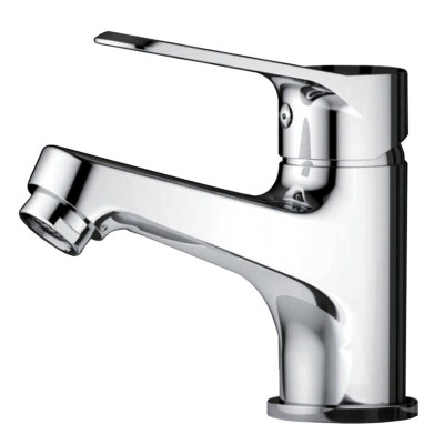 Смеситель для умывальника однорыч. 35мм на шпильке Латунь Хром Ledeme L1061