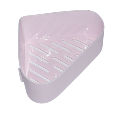 Полочка для ванной на наклейках, угловая 9287