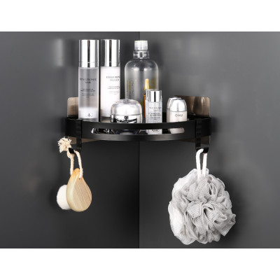 Полочка для ванной на наклейках, угловая SQ-261