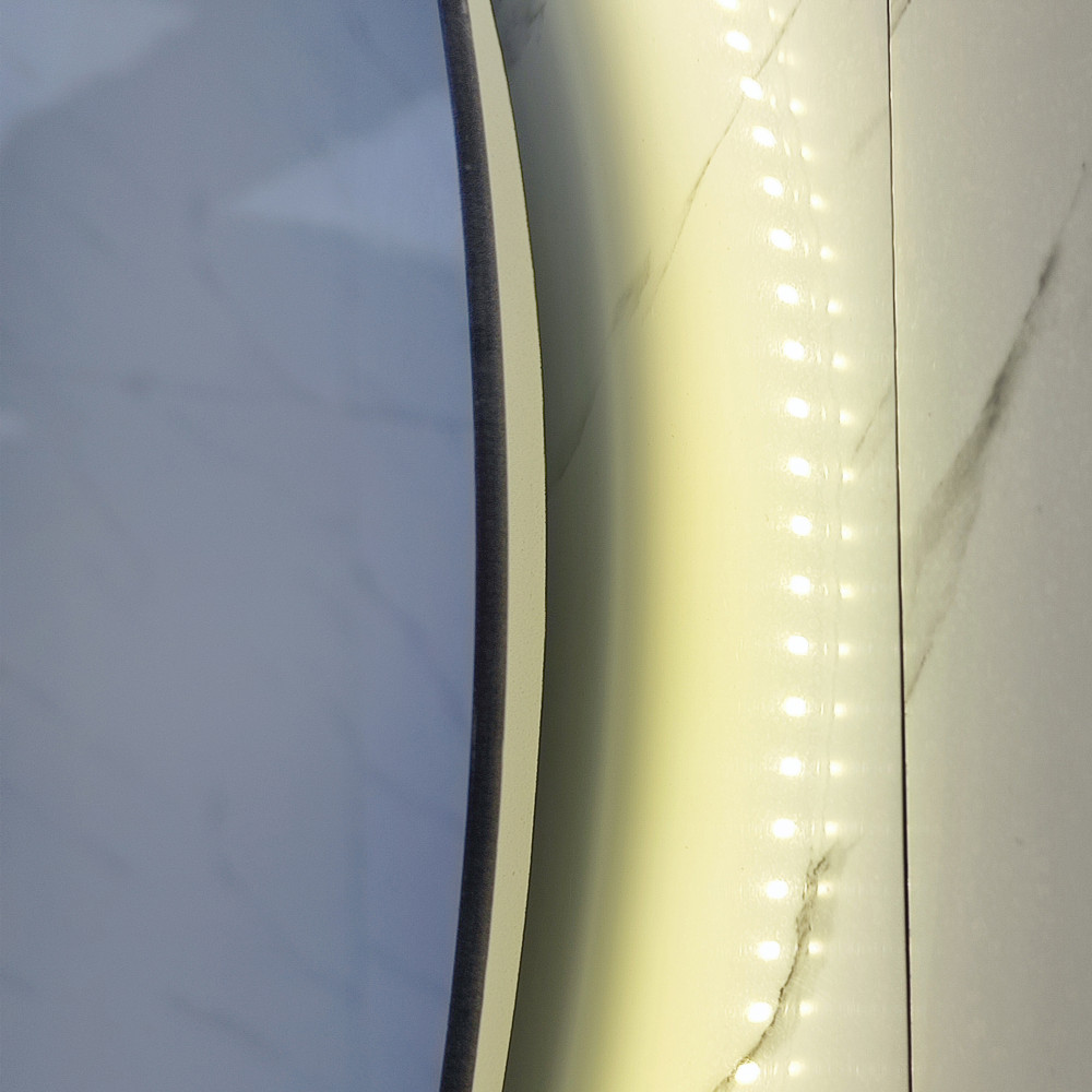 Зеркало для ванной 60 см LED подсветка антизапотевание круглое KN-800A60 KNOIS