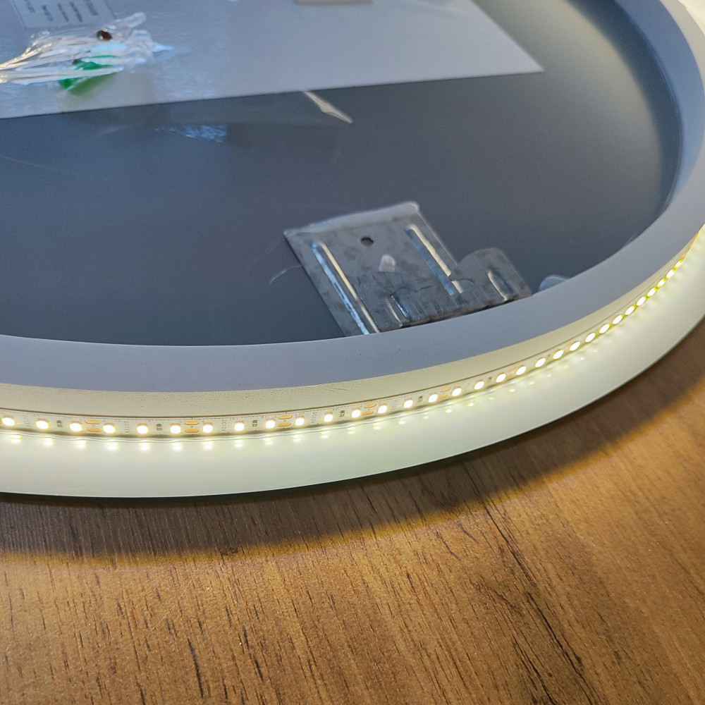 Зеркало для ванной 60 см LED подсветка антизапотевание круглое KN-800A60 KNOIS