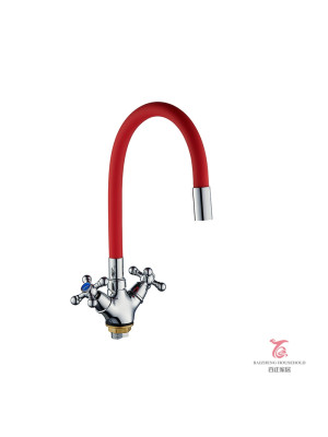 Смеситель для кухни 4020-SG-X02HS, красный Смеситель для кухни 4020-SG-X02HS, красный