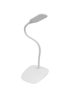 Светильник настольный Click 4Вт, LED, 4000К, диммируемый 3 ступени, заряжаемый, на основании, белый