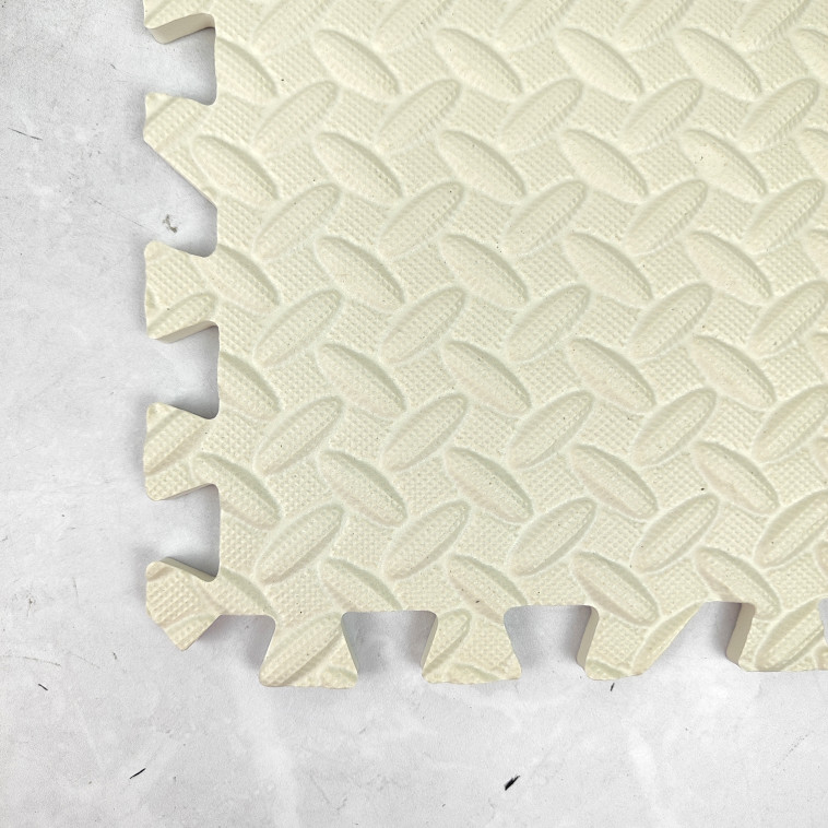 Изображение Коврик-пазл 9шт 30*30*1см белый Baizheng