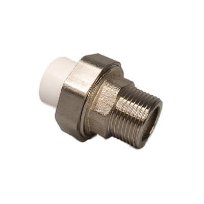 Американка d20 х 3/4 M  наруж. полипропилен AS