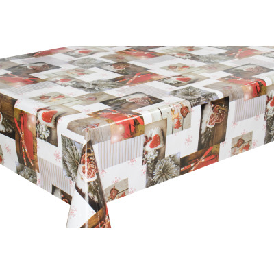 Клеенка ПВХ тканевая основа 1,37(+-3)*25 м рис LF81000 Grace