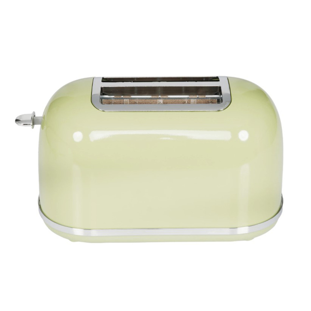 Тостер 815 Вт 2 слота 120*120*38 мм 6 степ прожарки LED подсв зеленый LE-1906/1 Retro Leonord