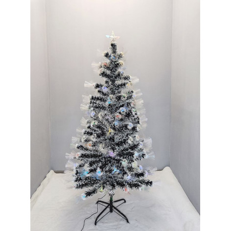 Ель светодиодная 90 см led мультиколор светящиеся кончики веток пласт подставка 70-90CM Fex