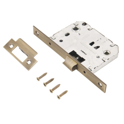 Защёлка-замок АРТ L7050S AB ст.бронза планка 18мм без ручек с фиксатором АЛЛЮР Защёлка-замок АРТ L7050S AB ст.бронза планка 18мм без ручек с фиксатором АЛЛЮР