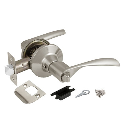 Ручка защелка 6010 SN-B (мат.никель) фик. Ручка защелка 6010 SN-B (мат.никель) фик.