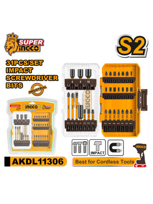 Набор ударных бит 31 шт INGCO AKDL11306 INDUSTRIAL Набор ударных бит 31 шт INGCO AKDL11306 INDUSTRIAL