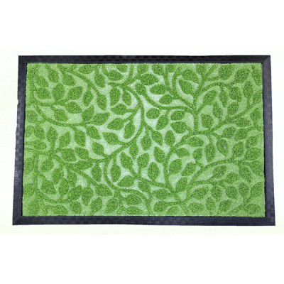 Коврик придверный BAIZHENG 80*120 (Welcome) зеленый (Bay)