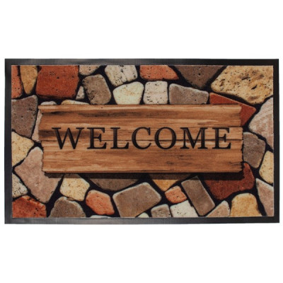 Коврик интерьерный 45*75см (Добро пожаловать) Фотопринт