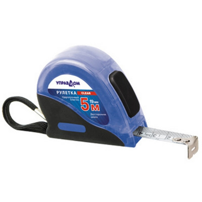 Рулетка 7,5м*25мм Clear Управдом Рулетка 7,5м*25мм Clear Управдом