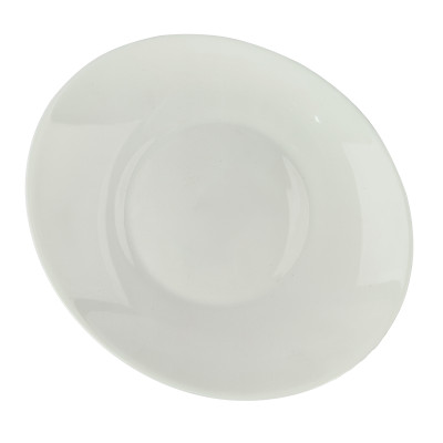 Тарелка стеклокерамическая десертная овальная 22*19 см PO-510 White Parsopal