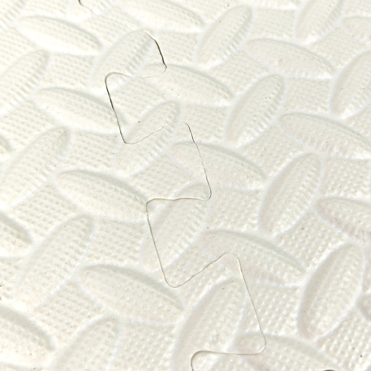 Фотография Коврик-пазл 9шт 30*30*1см белый Baizheng