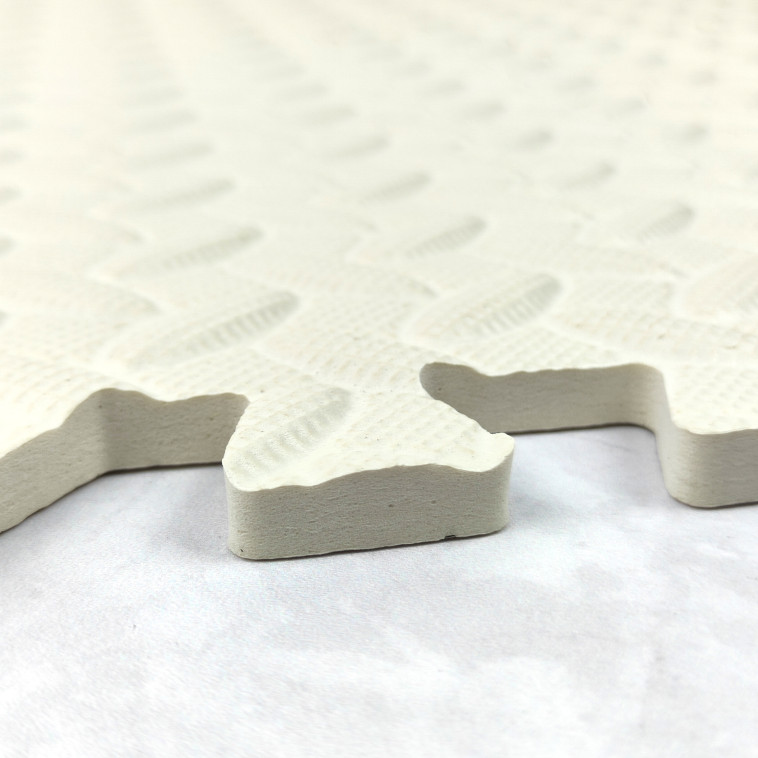 Cнимок Коврик-пазл 9шт 30*30*1см белый Baizheng