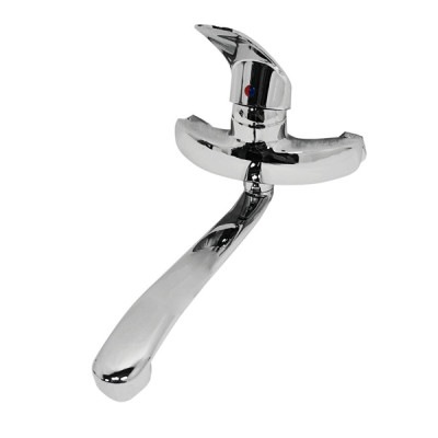 Смеситель д/ванны однорыч. длин. излив хром (12) 1733-G27-2-B06