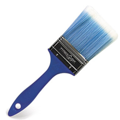 Кисть плоская 20мм Universal Aqual, пластиковая ручка, искусственная щетина Управдом