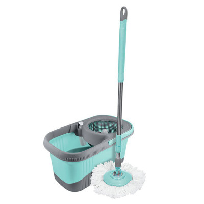 Набор ведро 10 л + швабра 110 см микрофибра d-35 см MopM-18 Рыжий кот