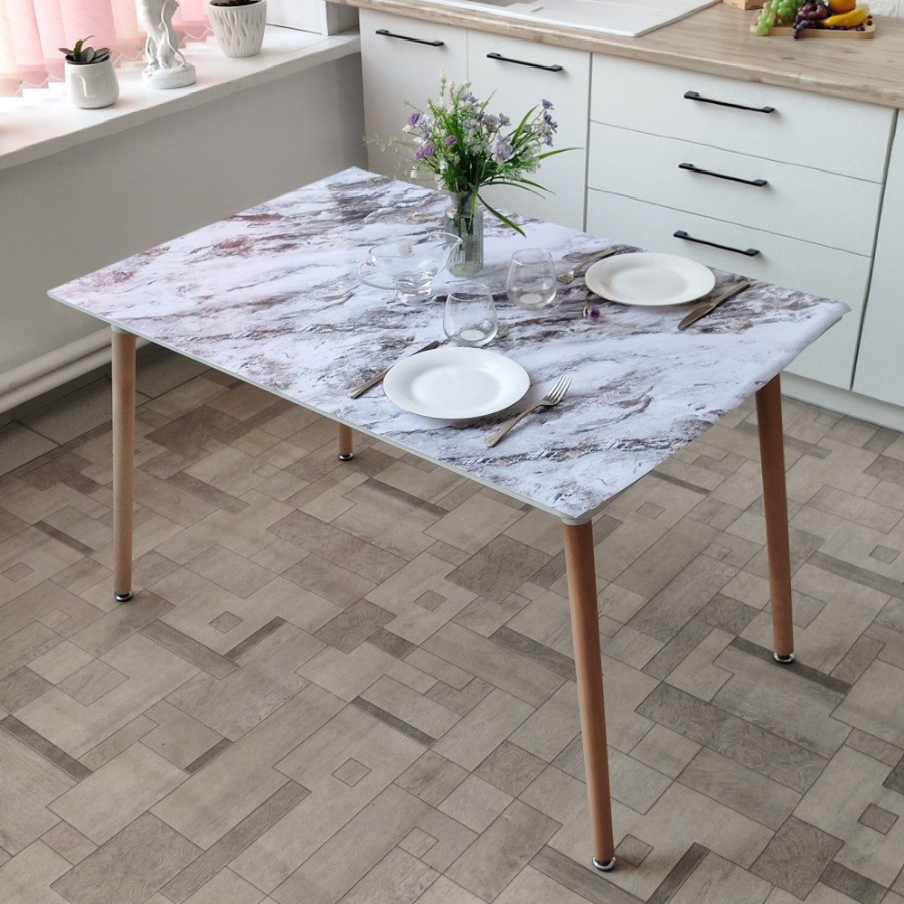Клеенка силиконовая 0,8*20 м 0,6 мм BZ-8933-80CM Baizheng