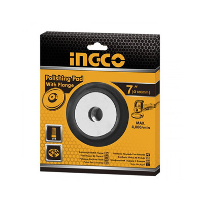 Тарелка Опорная для шлиф машинки 180 мм INGCO APP0201801 Тарелка Опорная для шлиф машинки 180 мм INGCO APP0201801
