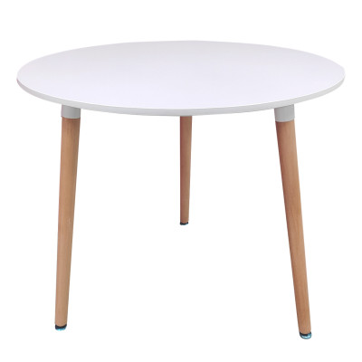 Стол ЛДСП кухонный 80*80*74 см белый Baizheng