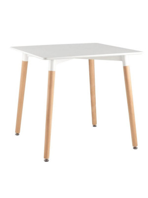 Стол ЛДСП кухонный 80*80*74 см белый Baizheng (1/1) ДУБЛЬ Стол ЛДСП кухонный 80*80*74 см белый Baizheng (1/1) ДУБЛЬ