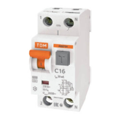 Дифавтомат С20 30мА АВДТ 64 TDM Дифавтомат С20 30мА АВДТ 64 TDM