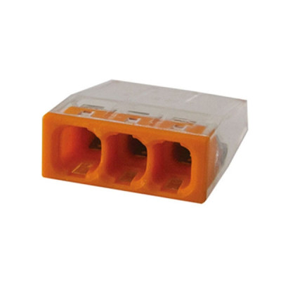 Строительно-монтажная клемма КБМ-2273-233 (2,5мм2) с пастой (5 шт/упак) TDM