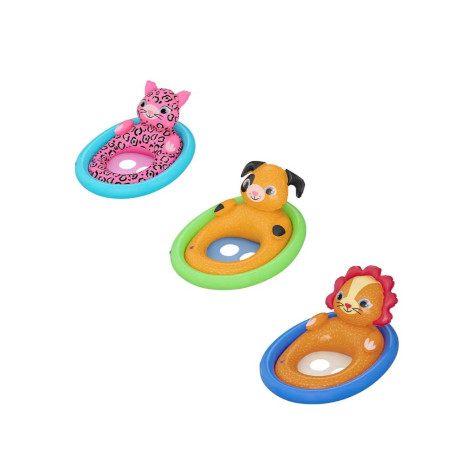 Круг-сиденье для плавания 76*55 см 18 кг микс Животные BestWay