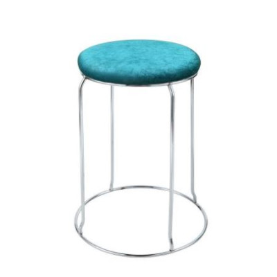 Табурет металлический 300*300**450 мм с мягким сиденьем зеленый Baizheng Табурет металлический 300*300**450 мм с мягким сиденьем зеленый Baizheng