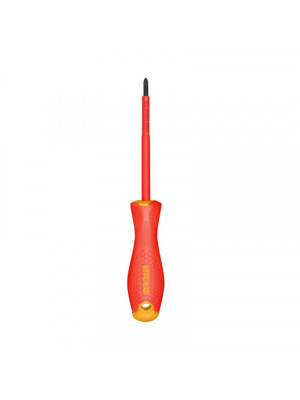 Отвертка Диэлектрик крест PZ1х80мм до 1000В INGCO HISD81PZ180 INDUSTRIAL
