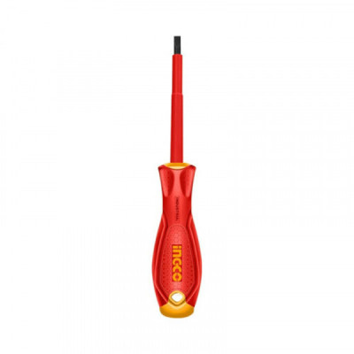Отвертка Диэлектрик шлиц SL6.5х150мм до 1000В INGCO HISD816150 INDUSTRIAL