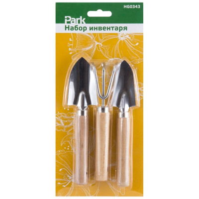 Набор инвентаря в блистере PARK HG0343 (совок2шт, рыхлитель)
