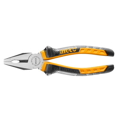 Плоскогубцы 200мм INGCO двухкомпонентные ручки (20) HCP08208 Плоскогубцы 200мм INGCO двухкомпонентные ручки (20) HCP08208