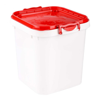 Контейнер пластиковый 25л с крышкой уневерсальный