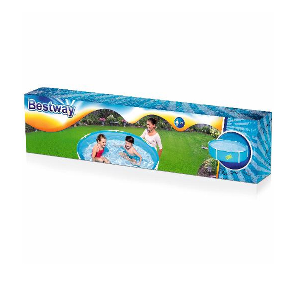 Бассейн каркасный 122*122*30,5 см 365 л BestWay