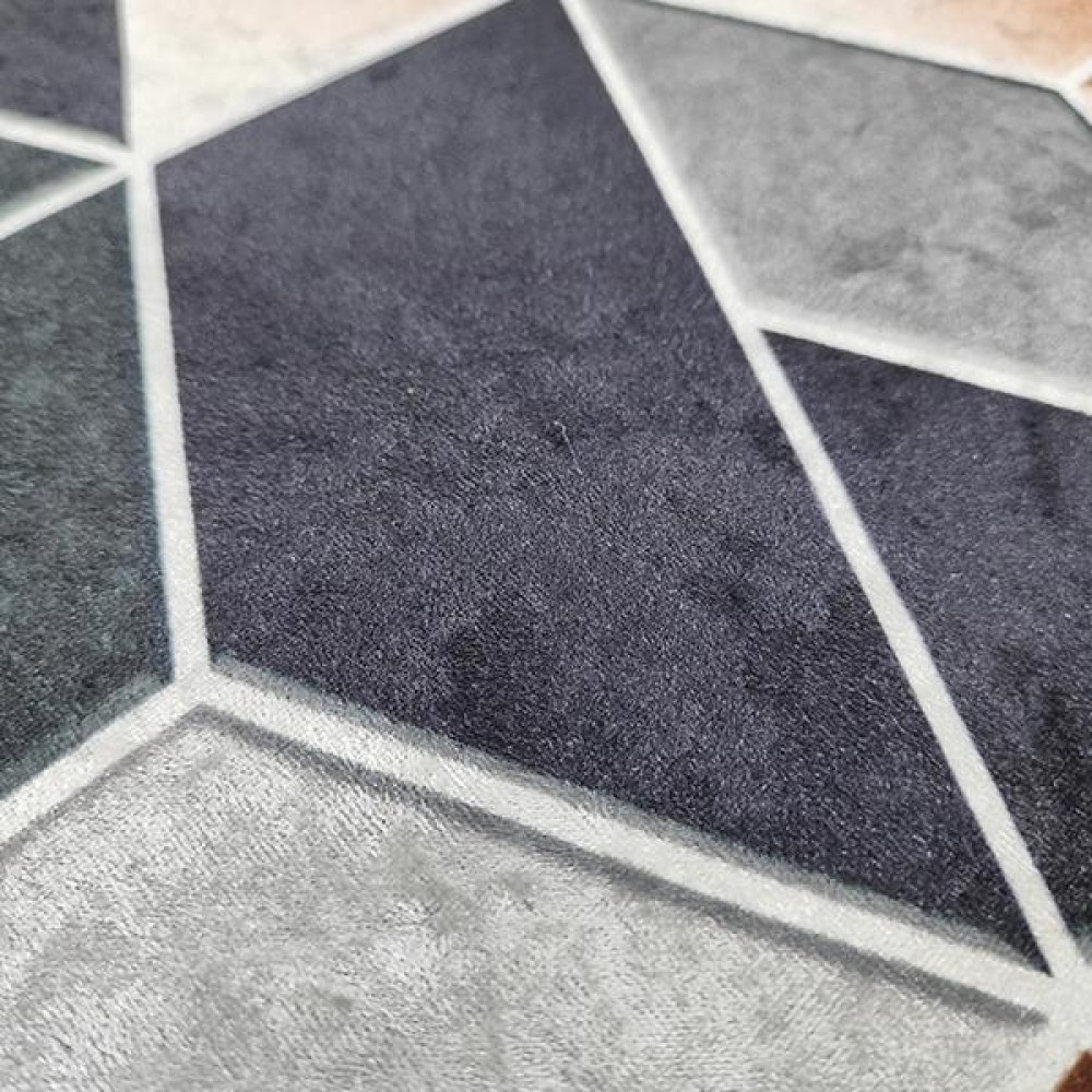 Коврик для ванной набор 60*90/50*60см ромбы BZ-SJR269-1 Baizheng