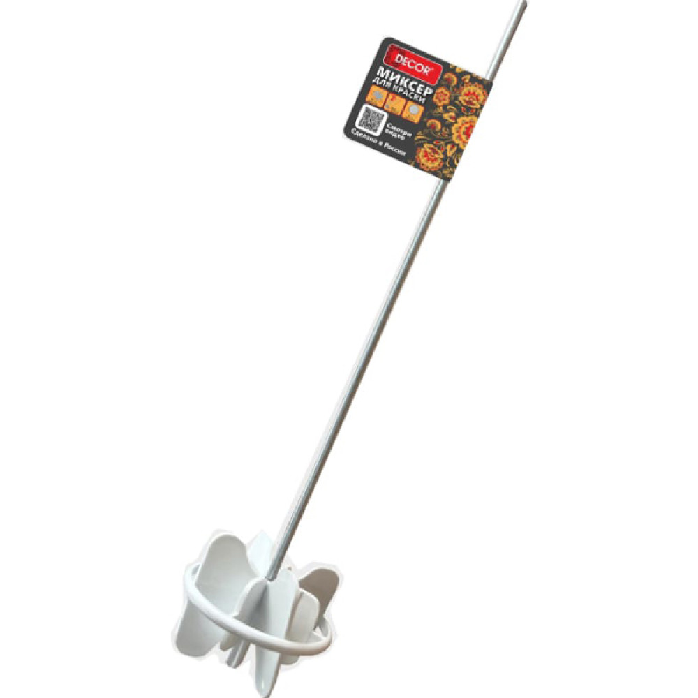 Миксер для красок DECOR d90мм, 450мм